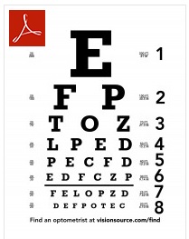 Free Eye Chart